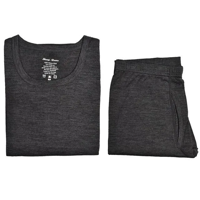 THERMAL Long Sleeve Base Layer Top (Merino Wool) - Mens