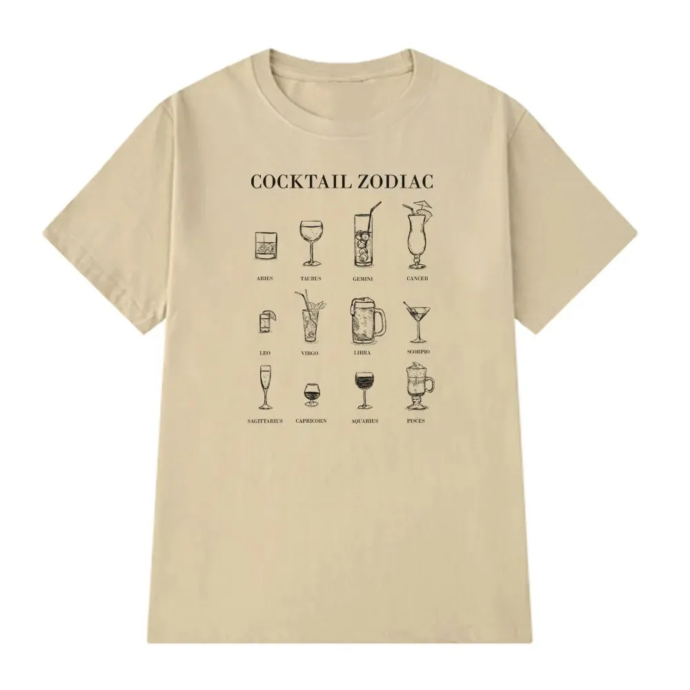 Women Cocktail Zodiac Shirt