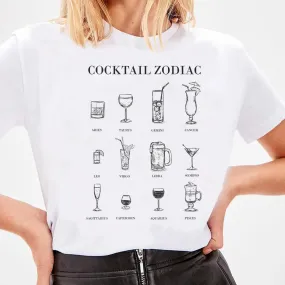 Women Cocktail Zodiac Shirt