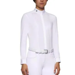 WOMEN&#x27;S LONG SLEEVE SHIRT WITH MICRO PERFORATED TECHNICAL FABRIC