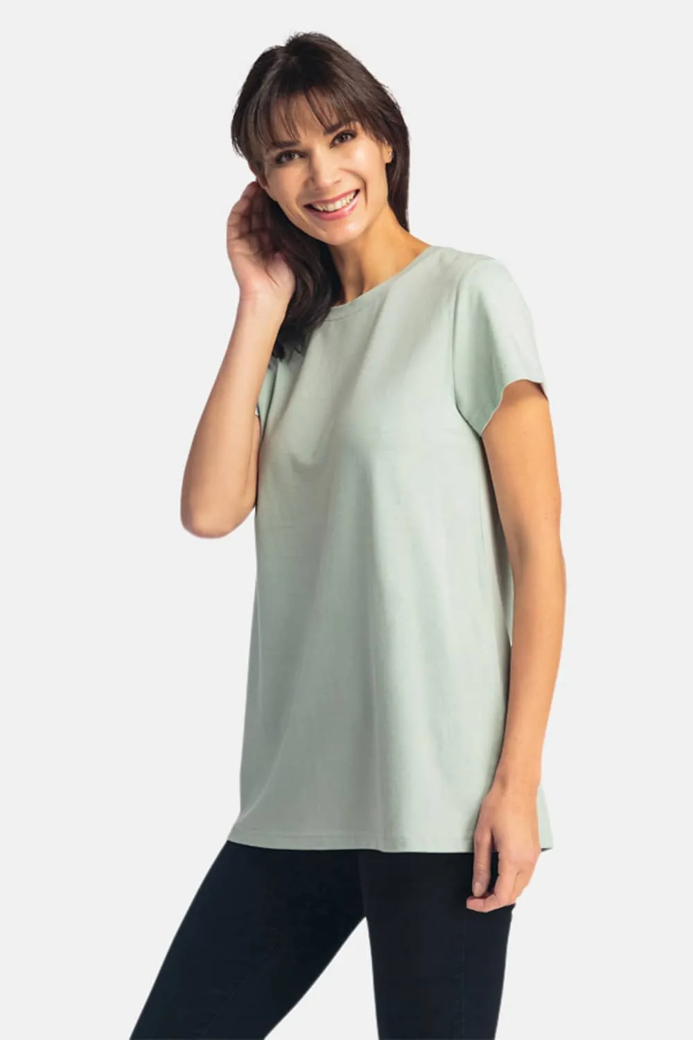 Women's Relaxed EcoFabric? Crew Neck Tee