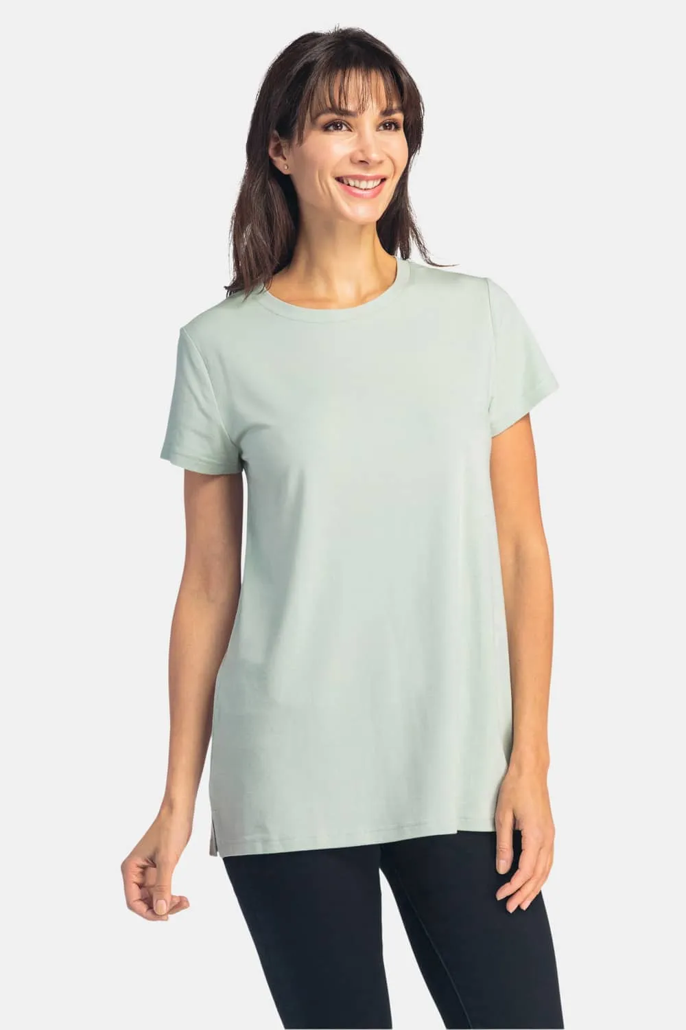 Women's Relaxed EcoFabric? Crew Neck Tee