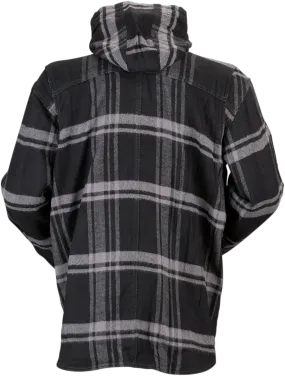 Z1R Timber Flannel Shirt - Black/Gray - 3XL 3040-2837